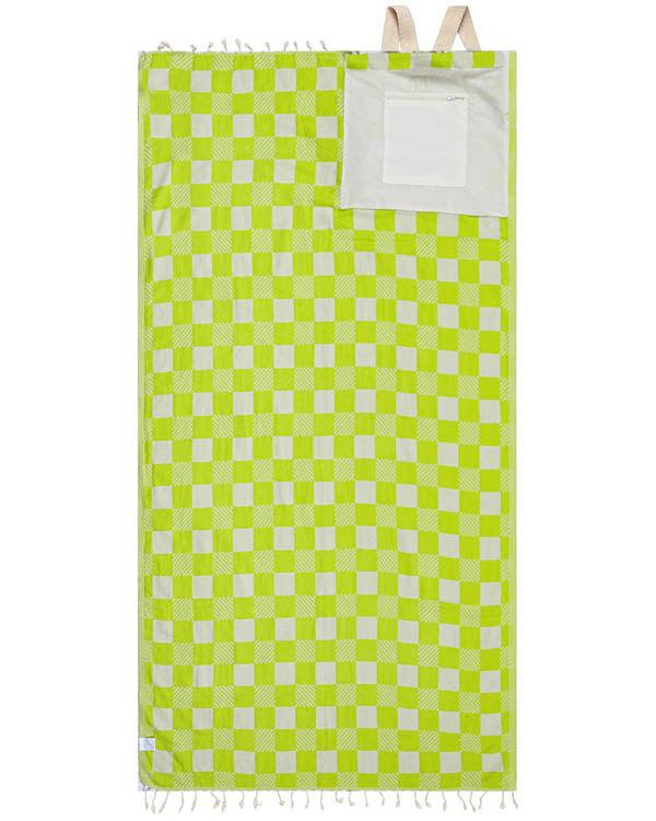 2-in-1 Convertible Beach Towel Bag