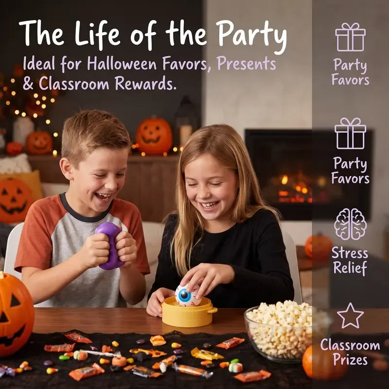 🎃👻Halloween Steamed Bun Stress Relief Toy Set