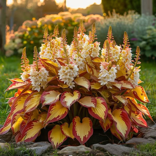 🔥Premium Rare Hosta Seeds🌿Shade-Tolerant Plant - Rainbow