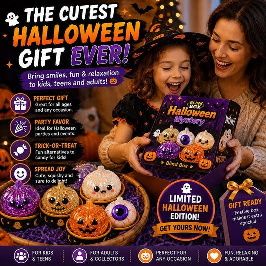 🎃👻Halloween Steamed Bun Stress Relief Toy Set