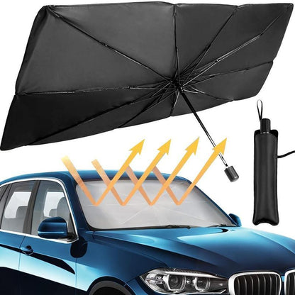 ☀️Portable Car Windshield Sun Shade Umbrella