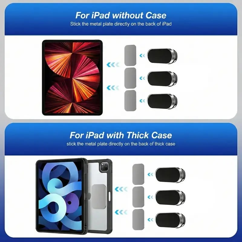 2/3PCS Universal Suction Cup 360 Rotation Navigation Car Magnetic Phone Holder