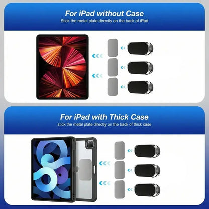 2/3PCS Universal Suction Cup 360 Rotation Navigation Car Magnetic Phone Holder