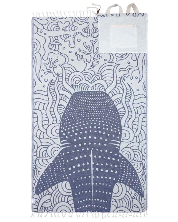 2-in-1 Convertible Beach Towel Bag