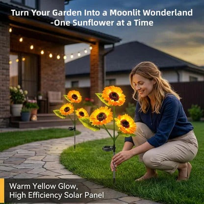 Summer Specials 🌻Solar Powered Sunflower Lights Outdoor