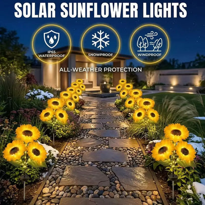 Summer Specials 🌻Solar Powered Sunflower Lights Outdoor