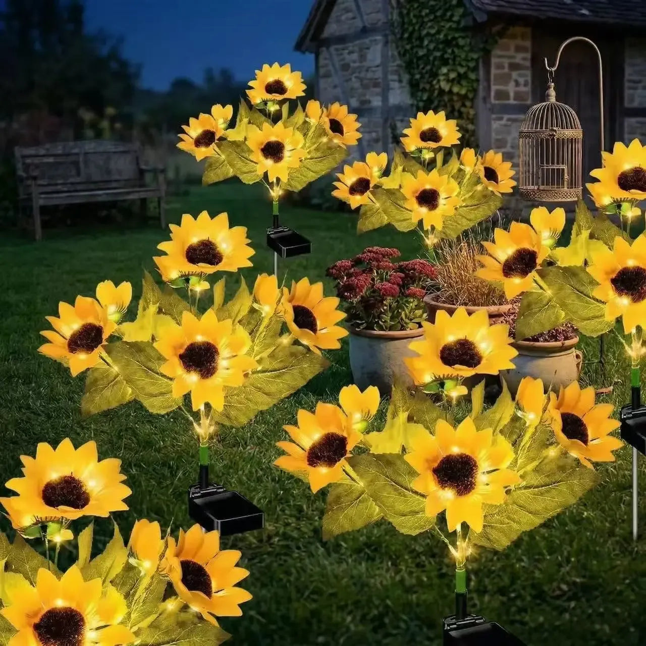 Summer Specials 🌻Solar Powered Sunflower Lights Outdoor