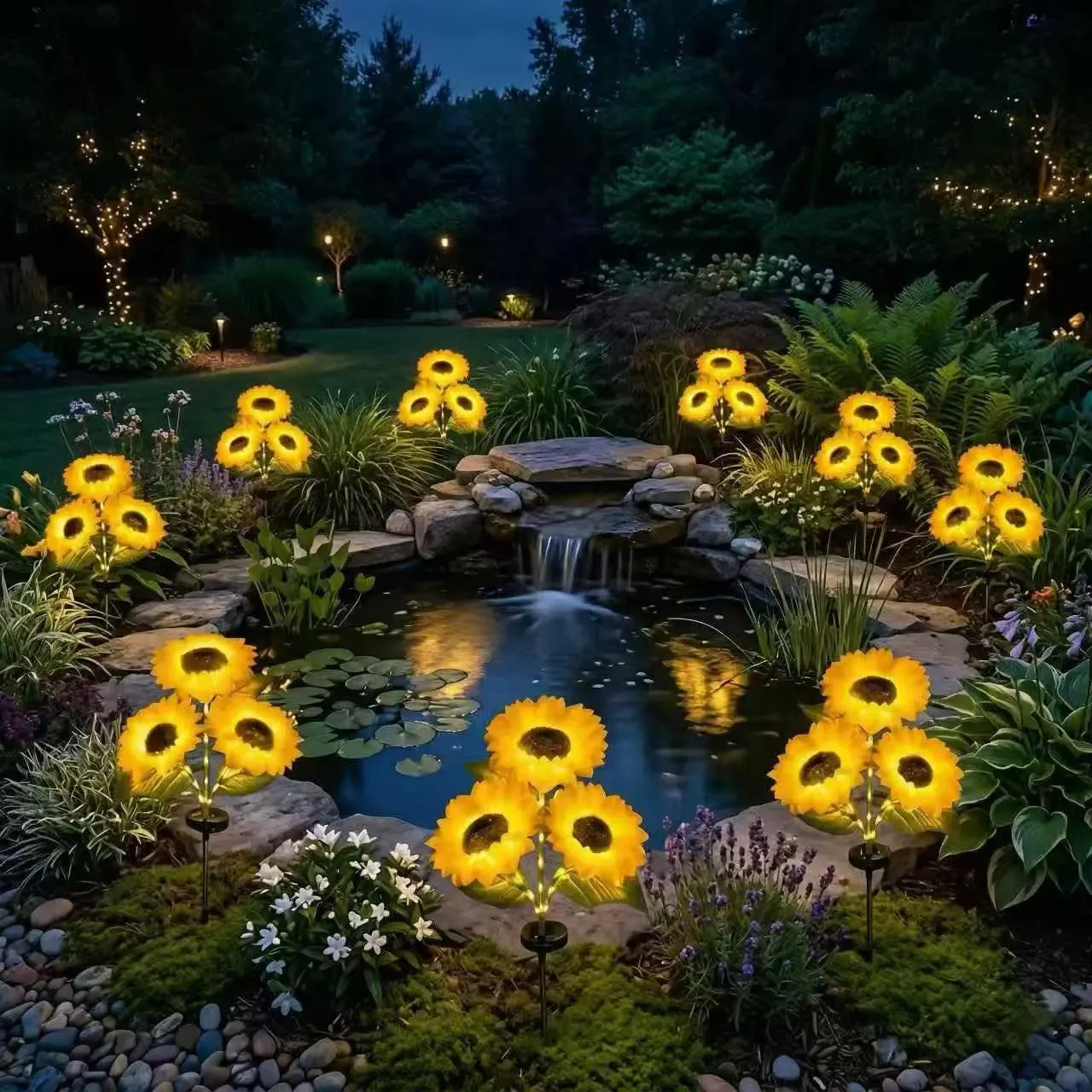 Summer Specials 🌻Solar Powered Sunflower Lights Outdoor