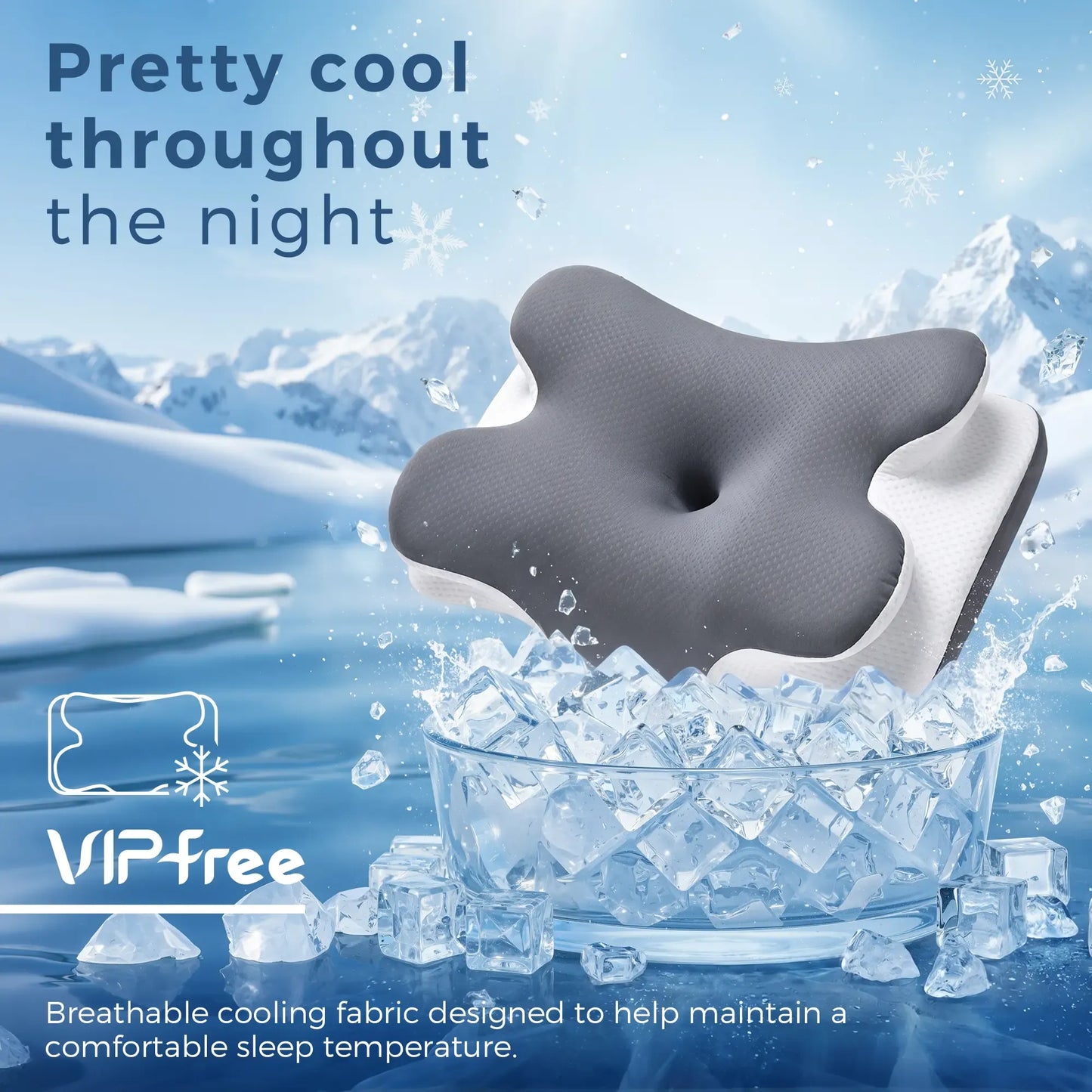 😴Last Day 49% OFF🔥Cervical Neck Pain Memory Foam Pillow