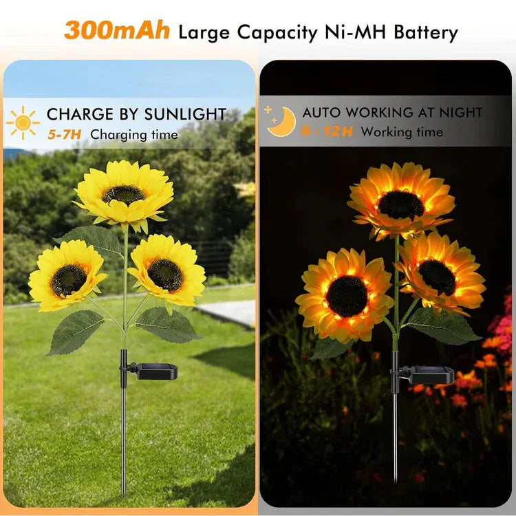 Summer Specials 🌻Solar Powered Sunflower Lights Outdoor