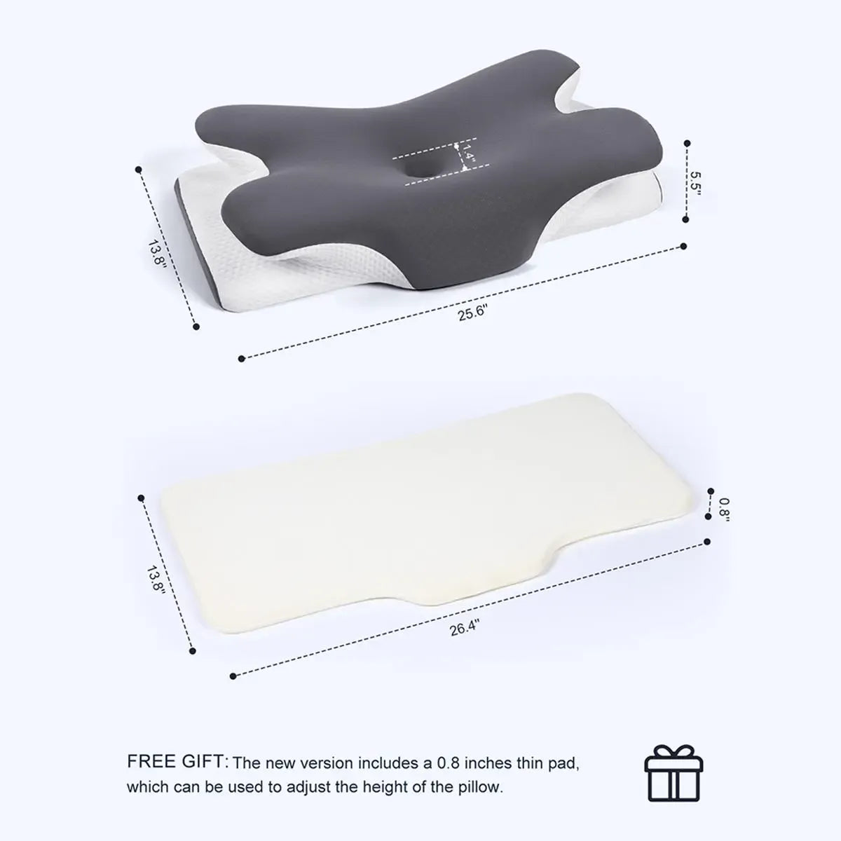 😴Last Day 49% OFF🔥Cervical Neck Pain Memory Foam Pillow