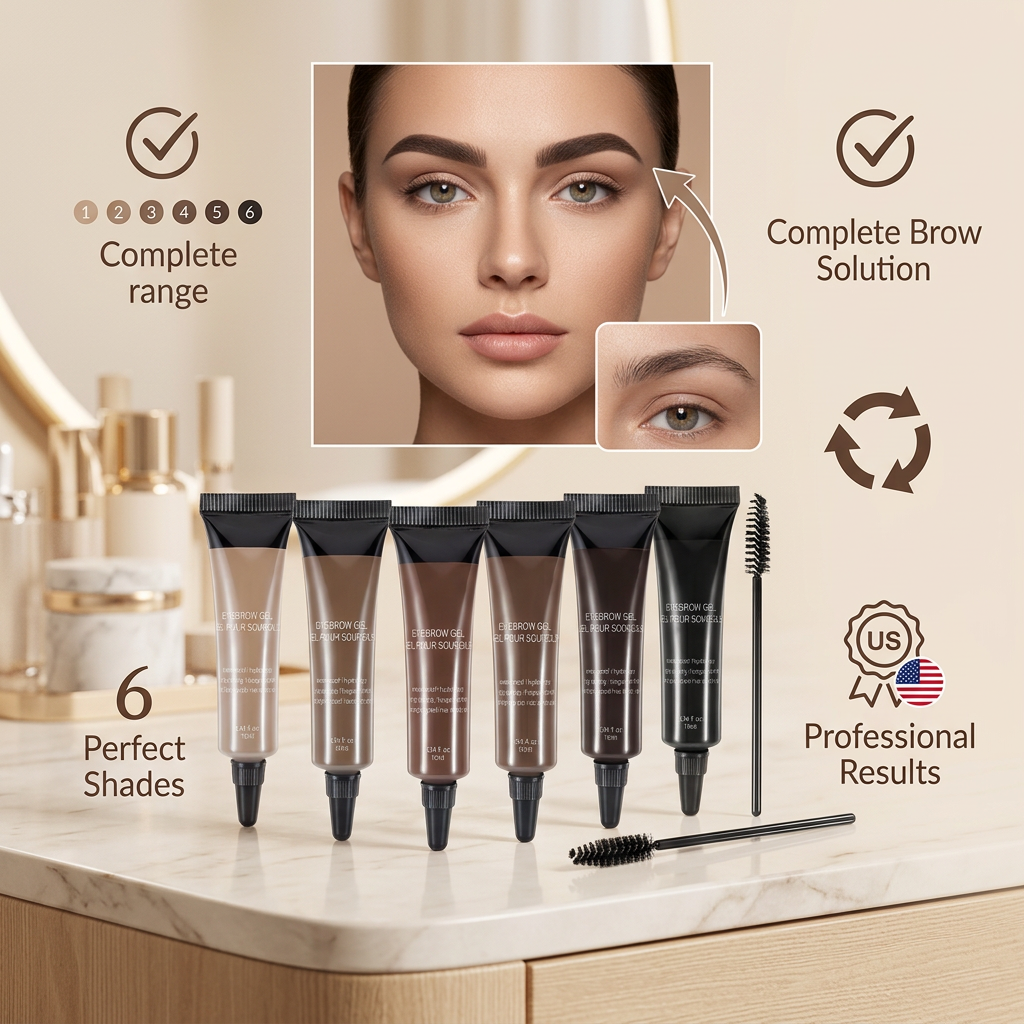 Waterproof Long-Lasting Liquid Eyebrow Gel⭐
