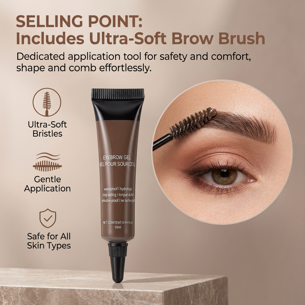 Waterproof Long-Lasting Liquid Eyebrow Gel⭐