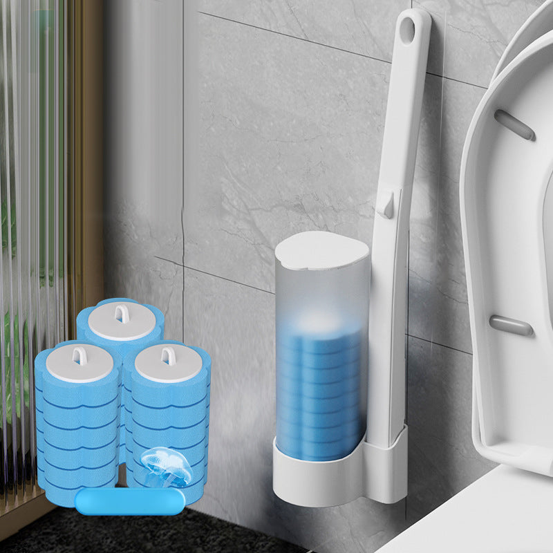 🚽 Last Day Special Price £8.78!!!⚡ Disposable Toilet Cleaning System – Hygienic One-Click Cleaning, No Residue Left, Easy to Use & Disposable 🧼