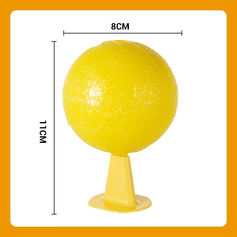 🍎 Sticky Fruit Fly Trap Ball with Optional USB LED Light 🪰