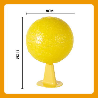 🍎 Sticky Fruit Fly Trap Ball with Optional USB LED Light 🪰